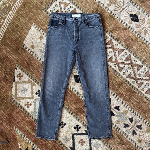 MOTHER Denim - MOTHER superior black jeans, the tomcat ankle, size 30